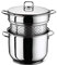 Stainless Steel Spaghetti Pasta Pot Pan Set Stockpot Strainer Induction Base