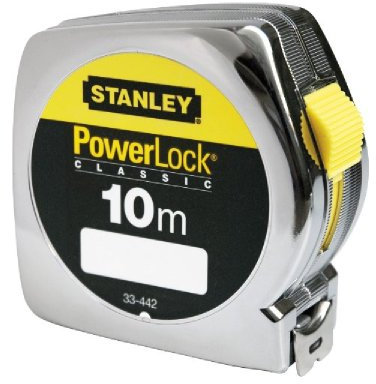Stanley 1-33-442 - Flexómetro Powerlock abs 10m x 25mm