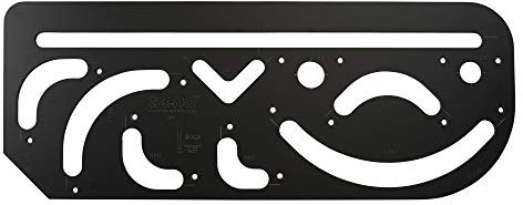 Trend Aperture Radius Jig for Routing Out Apertures, Recesses for Sinks, Hobs & Curved Cabinets , AR/JIG