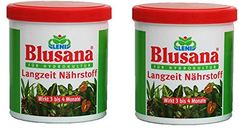 Set 2 teilig für Hydrokultur Blusana Lewatit HD 50 Dünger 800 ml