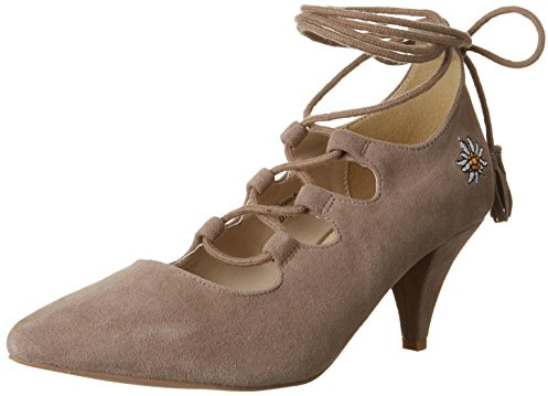 Hirschkogel 3003422, Scarpe décolleté Donna, Grigio Tortora, 37 EU