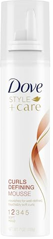 Dove STYLE+care Curls Defining Mousse, Soft Hold 7 oz