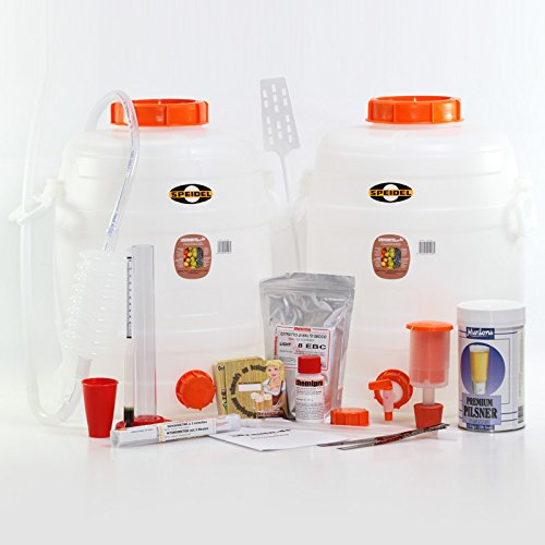 Speidel Bierbrauset mit Alkoholmessung und Bierkit bis 23 Liter Bierbrauen