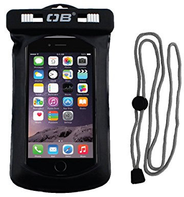 Overboard Wasserdichte iPhone Tasche, Schwarz, 28 x 16 x 2 cm, OB1008BLK