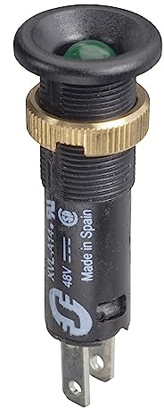 PILOTO LED 8mm 24V VERDE