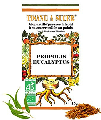 Biopastilles Tisane à Sucer Propolis et Eucalyptus Bio