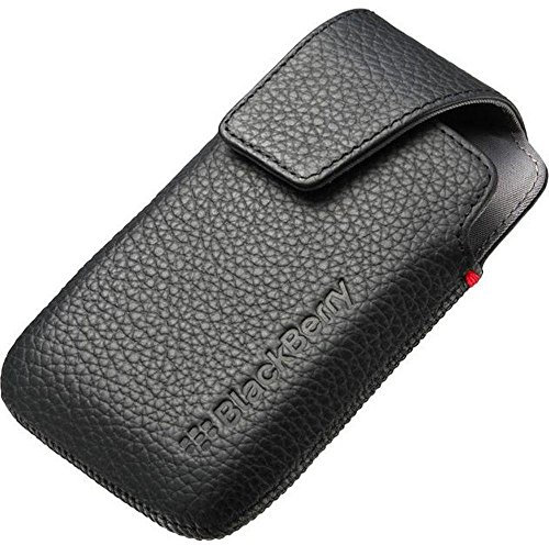 BlackBerry - Funda de piel para BlackBerry Bold 9790, color negro