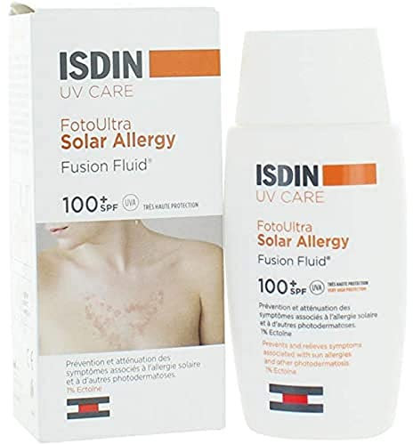 Isdin UV Care Fotoultra Solar Allergy fusión Fluid 100 + SPF 50 ml