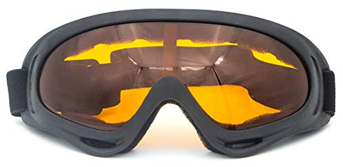 Hwydo Kite Surfing Jet Ski Tactical Airsoft Goggles Motorcycle Glasses Orange