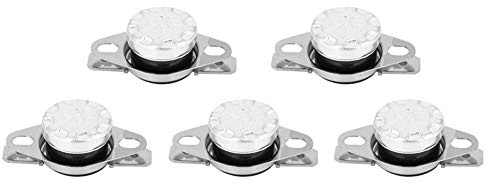 5 St Termostat Termobrytare KSD301 Switch Temperaturkontroll Cykeltermostat 250V10A NO Snap Disc Termostat Switch(40 ℃)