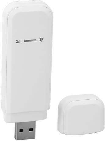 WiFi USB 4G, hasta 150MBPS LTE WiFi Módem Hotspot Enrutador Portátil 4 G U Dongle con Ranura para Tarjeta SIM Compatible con 10 Dispositivos