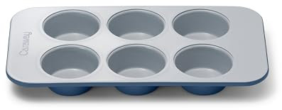 Caraway Non-Stick Ceramic-Coated 6-Cup Muffin Pan