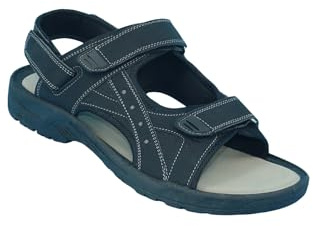 Pegasus Men's Extra Wide Sandals with Touch Fasten Straps