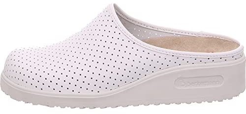 Berkemann Damen Tec-Pro Thordu Clogs, Weiß Weiß 100, 46 EU