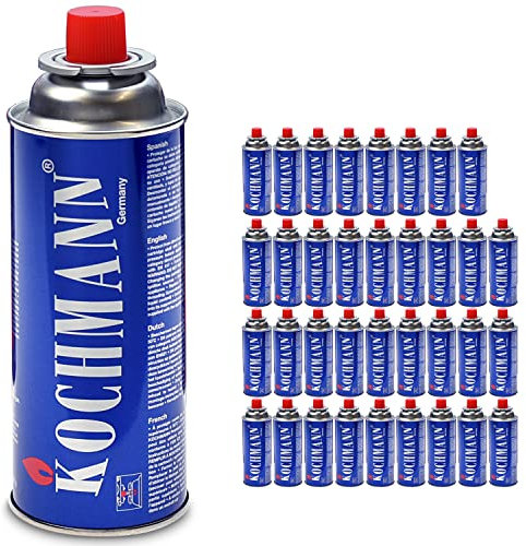 Kochmann 28 x Gaskartuschen 227g. Premium 1a Gas Kartusche für Gaskocher Campingkocher