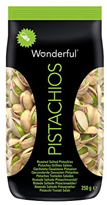 Wonderful Pistachios & Almonds Sachet Pistaches Grillées Salées 250 G