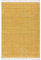 carpet city Hochflor Teppich Wohnzimmer - Einfarbig Gelb - 200x290 cm - Shaggyteppich Langflor - Kettfäden - Schlafzimmerteppich Flauschig Weich - Moderne Wohnzimmerteppiche