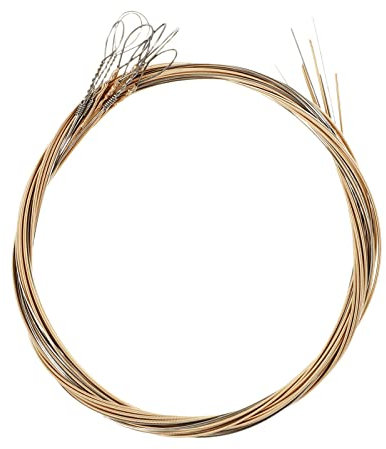 Milisten 8stücke Teiliges Mandolinen-saiten-set Hochwertige Ersatzsaiten Aus Strapazierfähigem Material Für Mandolinen-spieler Einfach Zu Ersetzen Und Langlebig