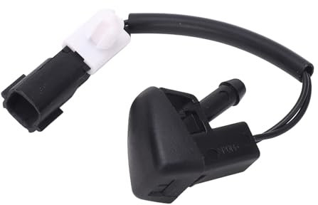 Bulle de Rondelle de Pare-brise, Bulle d'essuie-glace de Pare-brise Abs Absher Spray Jet Baser Buzle Remplacement pour XC60 XC70 V70 S60 S80