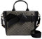 Ted Baker Jessa Bow Canvas Mini Tote Black
