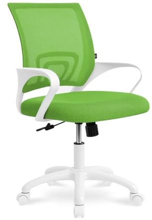 SAMIRA Sedia da ufficio ergonomica girevole – Happy (Verde)