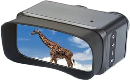 Zoom digitale 5X Binocolo Occhiali a infrarossi 4K HD Dispositivo for visione notturna Telescopi for caccia all'aperto Campeggio Uso diurno notturno Per campeggio e sicurezza(With 32G Memory Card)