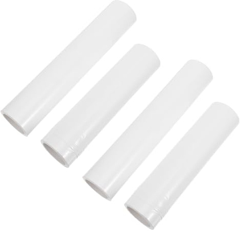 ERINGOGO Recambios de Rodillos Quitapelusas Antiestáticos 8 y 10 Pulgadas, 4 Unidades, Cinta Adhesiva para Limpieza Industrial y Científica, Eliminación de Polvo en Superficies Delicadas