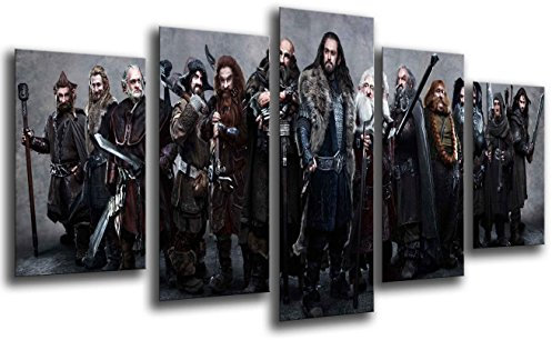 Wandbild - Der Herr der Ringe, 165 x 62 cm, Holzdruck - XXL Format - Kunstdruck, ref.26139