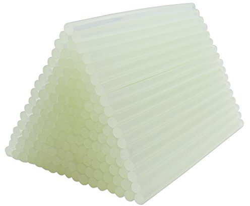 Raintwo 120pcs Glue Sticks 7 mm x 150 mm Transparent Hot Melt Gun Sticks for Hot Melt Glue Gun