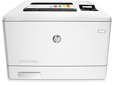 HP LaserJet Pro M452nw Wireless Color Laser Printer with Built-in Ethernet (CF388A) (Renewed)