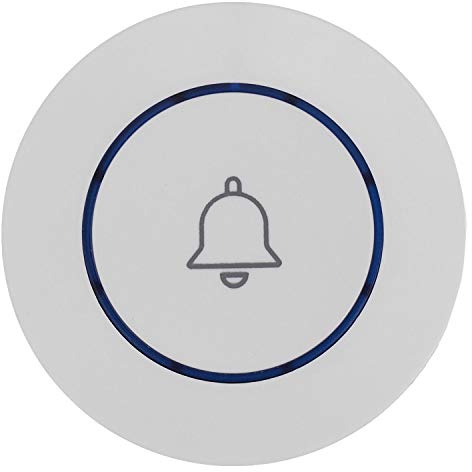 VENEKA M6 Sonnette Extérieure Bouton Sans Fil Sonnette Intelligente Wifi Sonnette D'Alarme Maison Sonnette D'Alarme Sans Fil 433 Sonnette