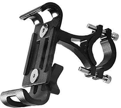 Soporte Universal para Bicicleta y Moto Ajustable con Rotación 360° para Teléfono Móvil, Compatible con Manillar 20-36 mm