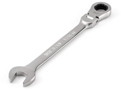 TEKTON 13/16 Inch Flex Head 12-Point Ratcheting Combination Wrench | WRC26321