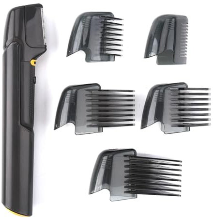 Clyictz Rasoi da uomo per il corpo dei capelli del corpo per il viso elettrico impermeabile rasoio per barba fili Facile da installare