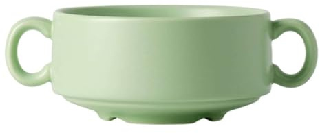 TGDGFKIAS una tazza di zuppa, Tazze da brodo, ciotole for zuppa con manici, tazza for zuppa al microonde, ciotole for zuppa di cipolle francese(Green)