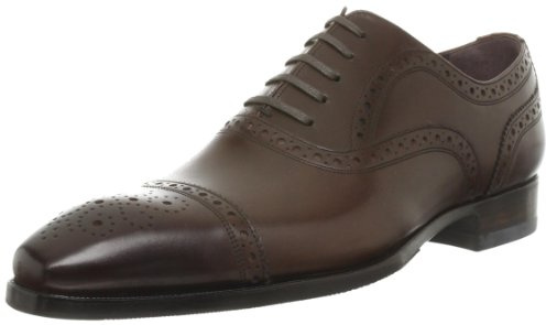 Madras M103 Italian Elegance Full Brogue, Braun, 25.5 cm