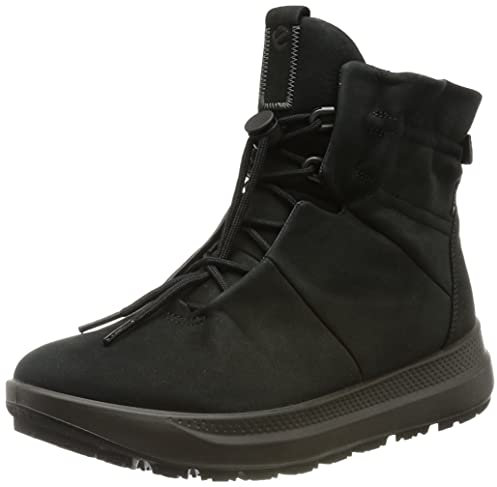 Ecco Damen Solice Hiking Boot, Schwarz, 38 EU