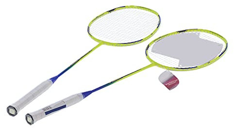 SG8042 Sport Badmintonschläger Carbon Set 22 LBS Leichtgewicht Federballschläger mit Tragetasche für Erwachsene Einsteiger Kinder Training
