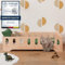 smartwood Bodenbett 60x120 Montessori Kinderbett aus Holz mit FSC-Zertifikat TILA 2P mit Rausfallschutz & Lattenrost bis 230kg belastbar - Einfache Montage