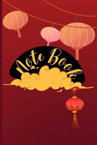 Chinese Lanterns Notebook: Aesthetic Chinese-Inspired Lined Notebook for Notes, Ideas and Writing