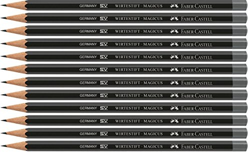 Faber-Castell 215100 – blyertspenna Magicus, för gastronomi (12 stycken, stift)