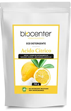 BIOCENTER - Ácido Cítrico ecológico - Antical, Abrillantador, Suavizante