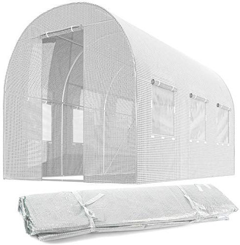 Plonos Film de Rechange pour Tunnels de Jardin, serres de différentes Tailles (2 x 3 m)