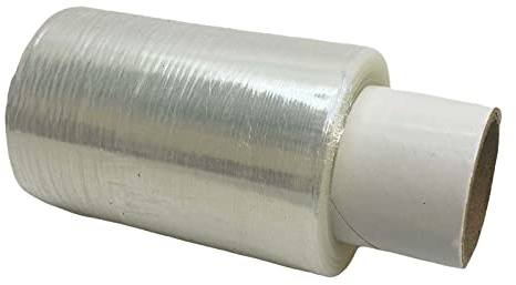Mini rotoli di pellicola trasparente per pallet, estensibile e termoretraibile, 100 mm x 150 m (1)