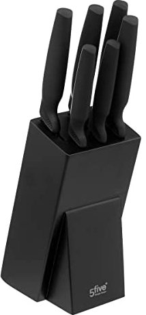 Bloc 6 couteaux Noir - 5 five simply smart