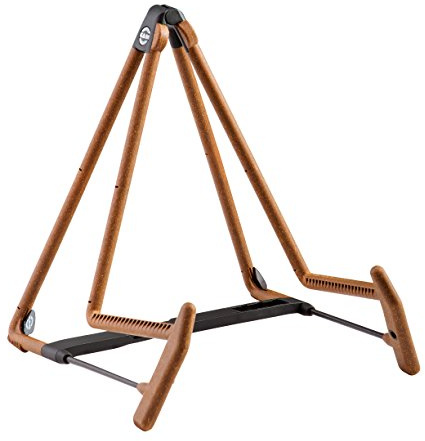 K&M 17580 A-Gitarrenständer Heli 2 Kork - 18,5 - 23 cm Breite - für Gitarren, Cello, Horn