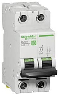 Schneider M9U31225 Multi 9 OEM LS-Schalter C60H-DC 2-polig 25A K-Char. 500V-DC UL1077