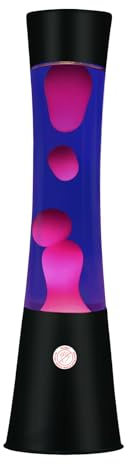 Vanful 16 Purple Liquid Motion Lamp with White Wax Black Base for Adults and Kids, Large Magma Lamp as Home Office Bedroom Christmas Party Decoration, Mood Lamps for Girls Boys Teens as Night Light