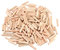 Hardwood Dowel Pins: 200pcs 6mm x 40mm Grooved Fluted Pins for Furniture Woodwork