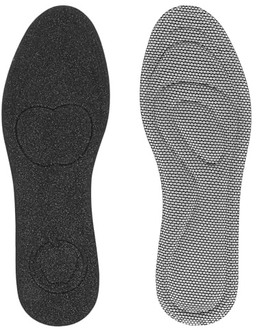 Gjinxi 3 par innersulor av minnesskum, mjuk sula, skoinlägg, skosulor, komfort, massage, innersulor, ortopediska för män, sneakers, arbetsskor, vandringsskor, stövlar